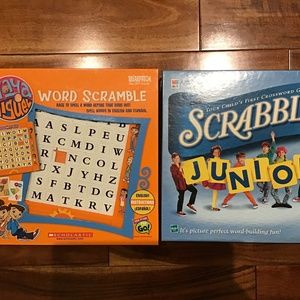Set of 2 Kids Word Games